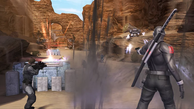 Изображение игры: G.I. Joe: Rise of Cobra
