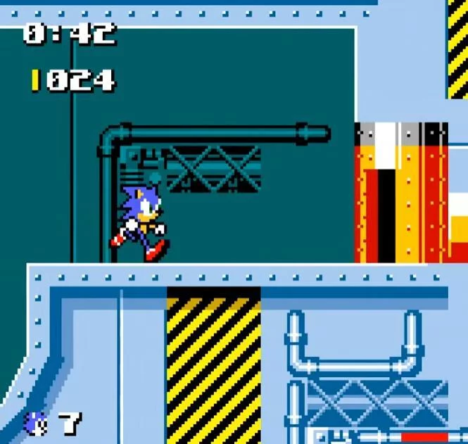Изображение игры: Sonic the Hedgehog Pocket Adventure