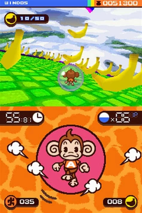 Изображение игры: Super Monkey Ball: Touch & Roll