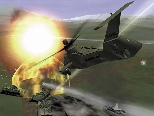 Изображение игры: KA-52 Team Alligator