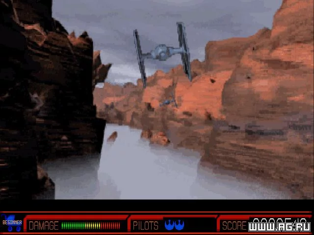 Изображение игры: Star Wars: Rebel Assault II: The Hidden Empire