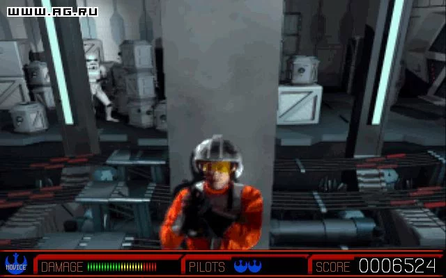 Изображение игры: Star Wars: Rebel Assault II: The Hidden Empire