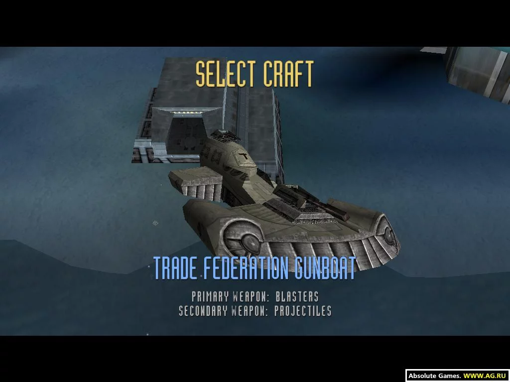 Изображение игры: Star Wars Episode I: Battle for Naboo