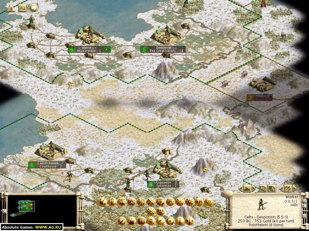 Изображение игры: Civilization 3: Play the World