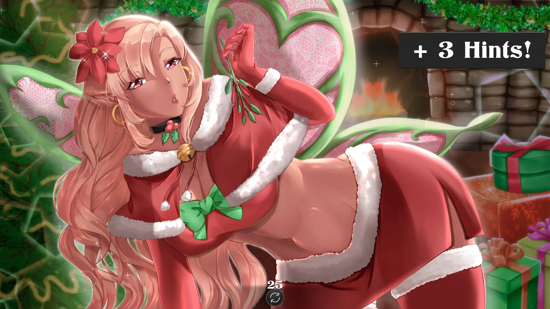 Изображение игры: Elves Christmas Hentai Puzzle
