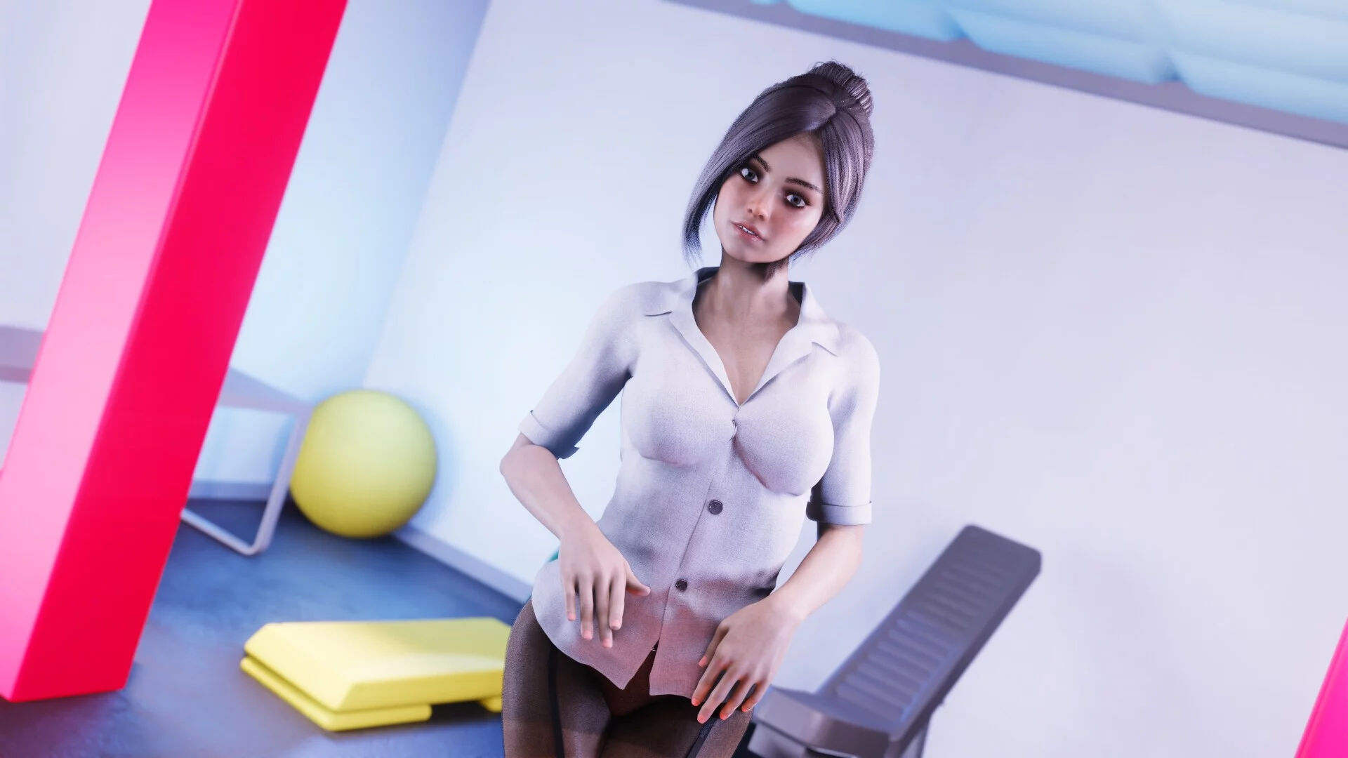 Изображение игры: OnlyFap: Fitness Baby 🔞💦