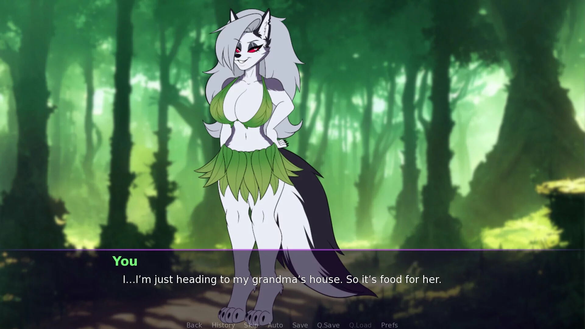 Изображение игры: Big Bad Futanari Wolf