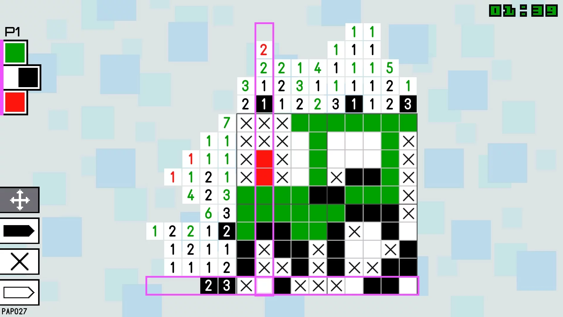 Изображение игры: Pic-a-Pix Color