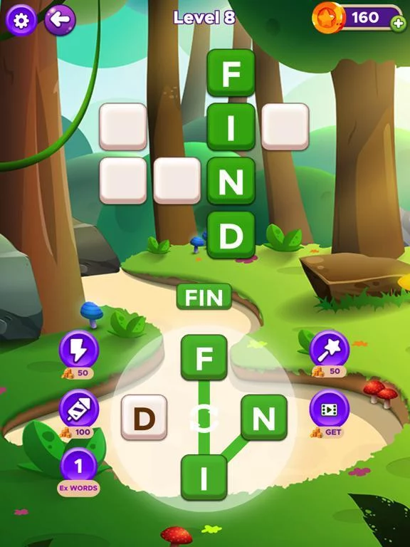Изображение игры: Word Spells - Relaxing Puzzle
