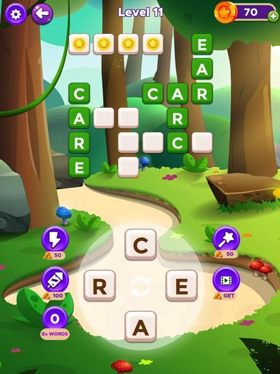 Изображение игры: Word Spells - Relaxing Puzzle