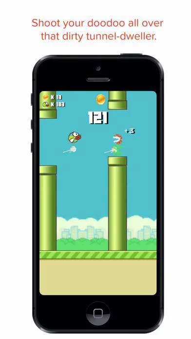 Изображение игры: Farty Bird: New Adventure