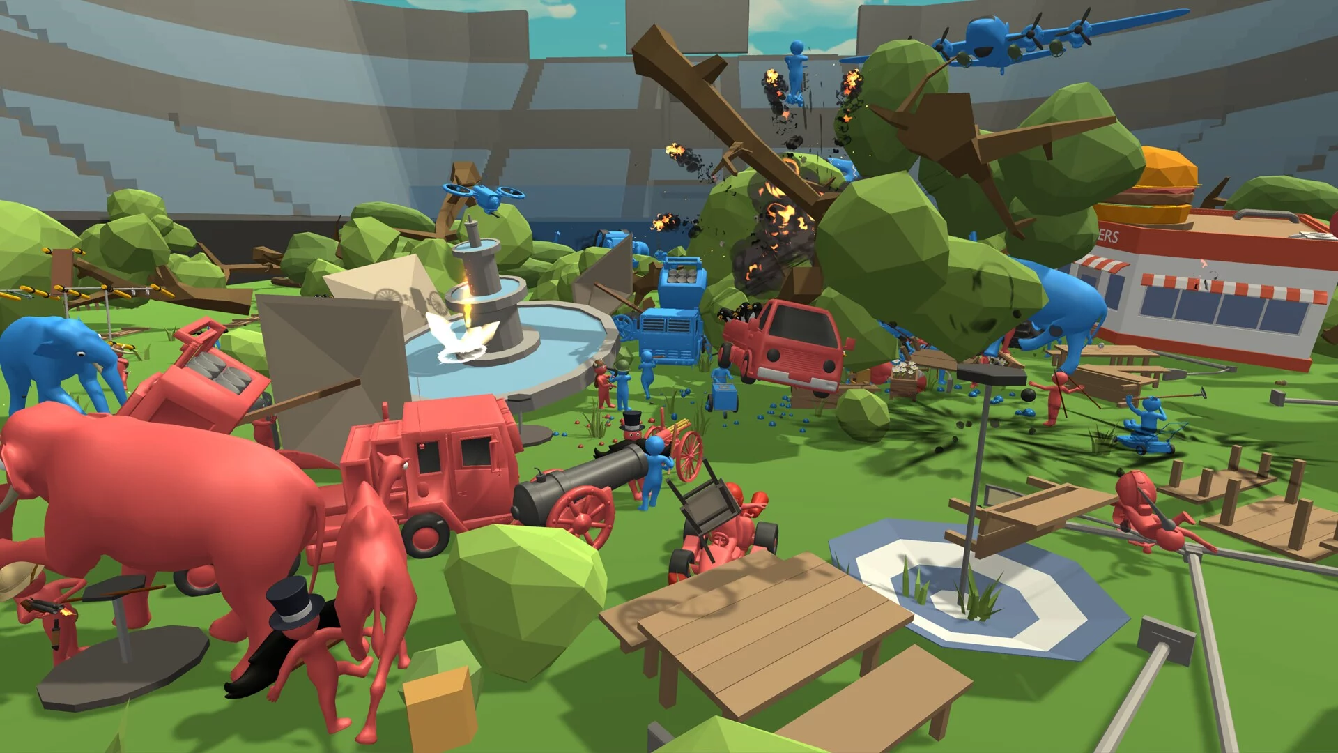 Изображение игры: Gummy Dummy Battles