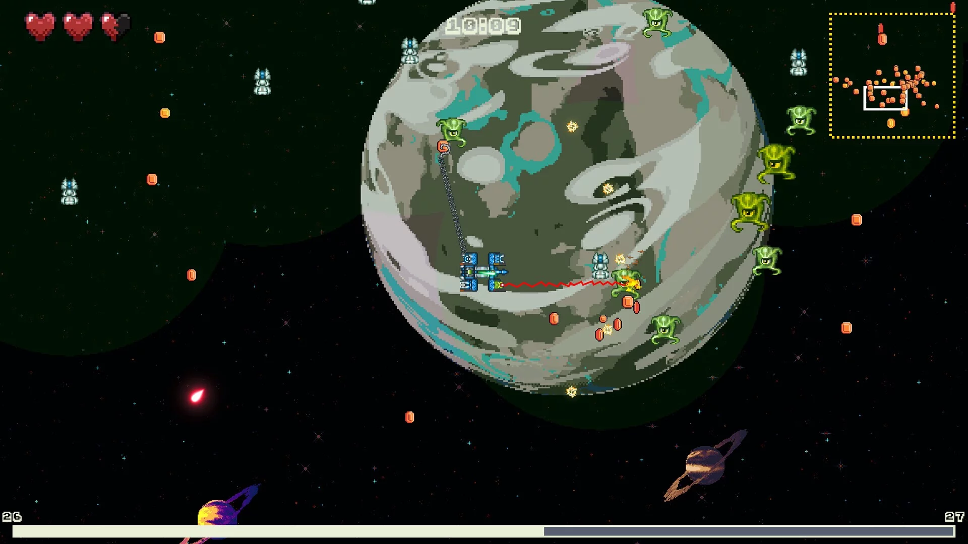 Изображение игры: Space Mercenary Defense Force