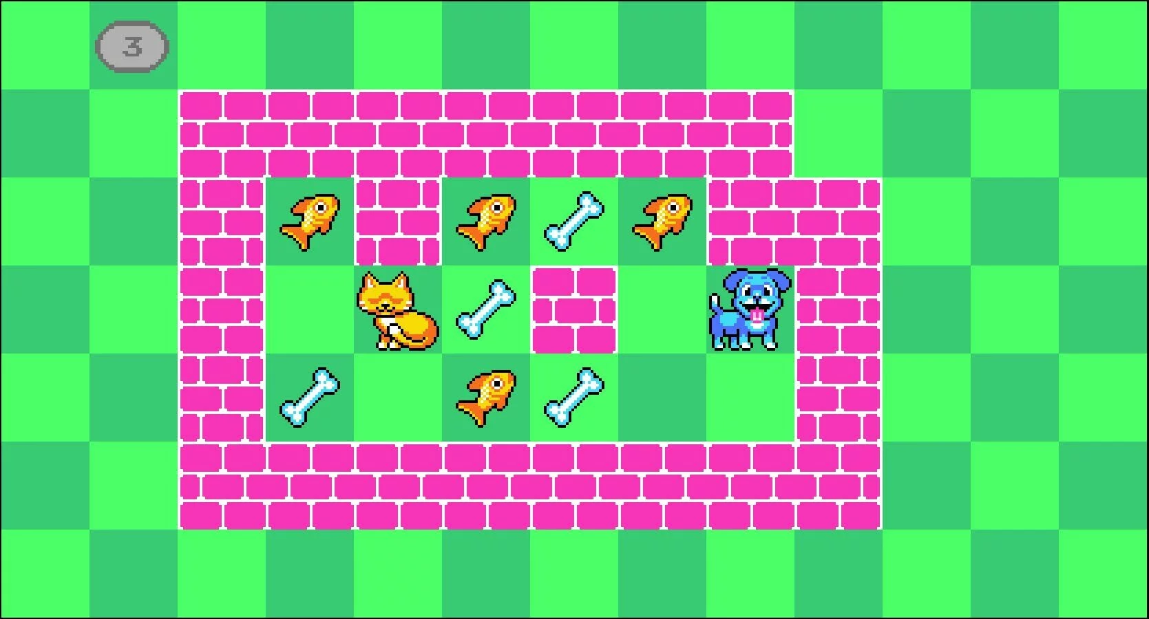 Изображение игры: Cat + Dog