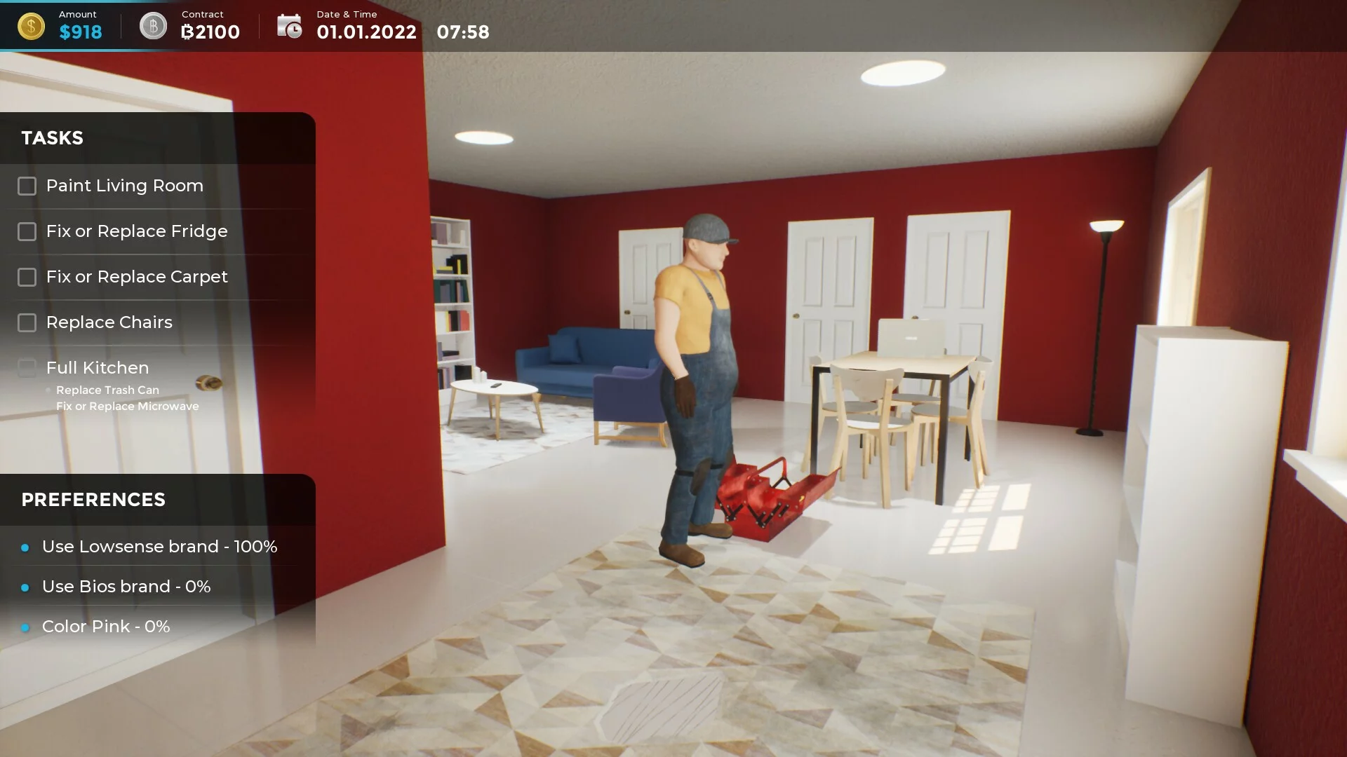 Изображение игры: Handyman Corporation: Prologue