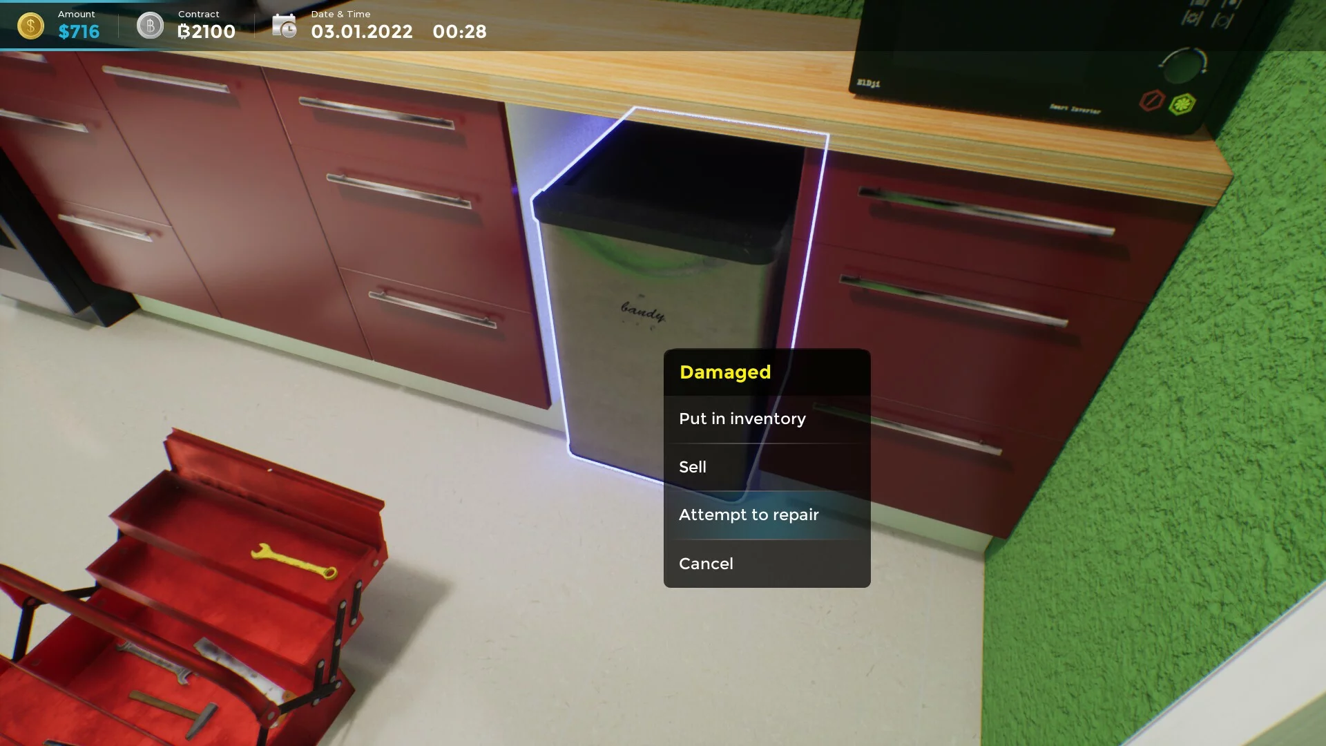 Изображение игры: Handyman Corporation: Prologue