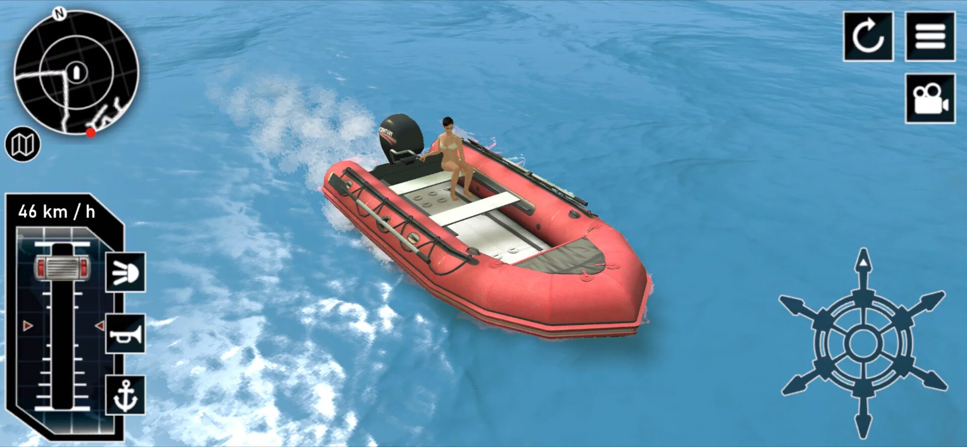 Изображение игры: Boat Simulator