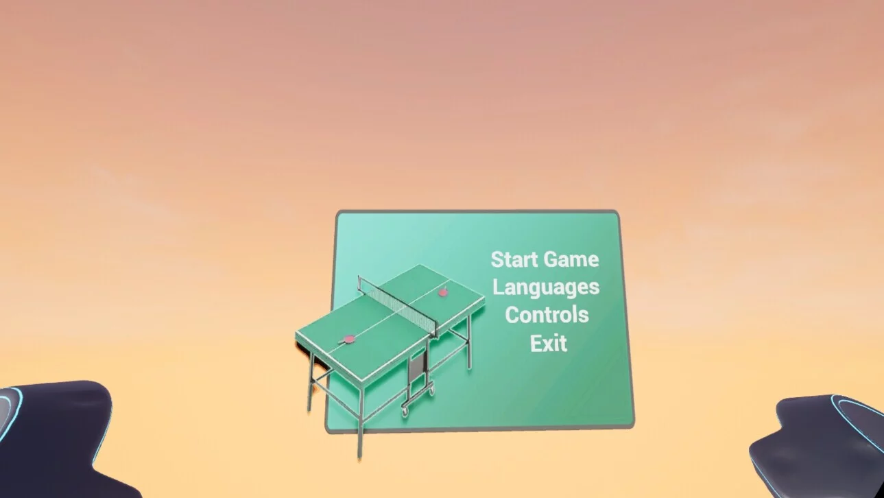 Изображение игры: VR Dinosaur Pingpong