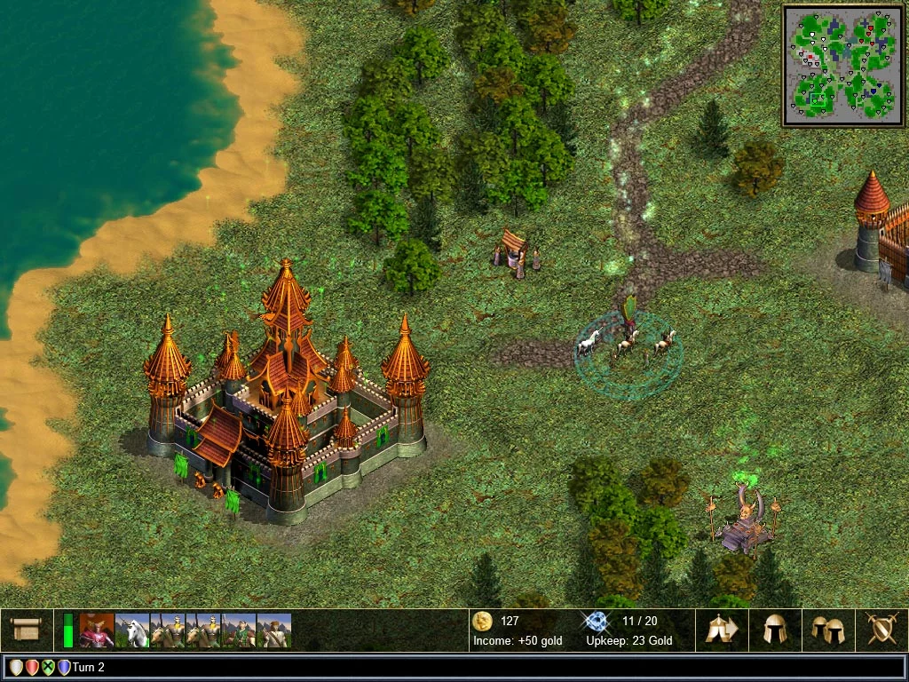 Изображение игры: Warlords 4: Heroes of Etheria