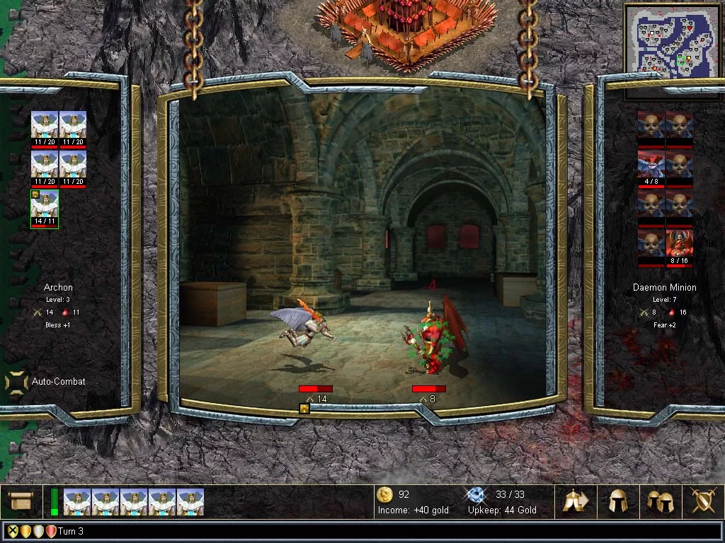 Изображение игры: Warlords 4: Heroes of Etheria