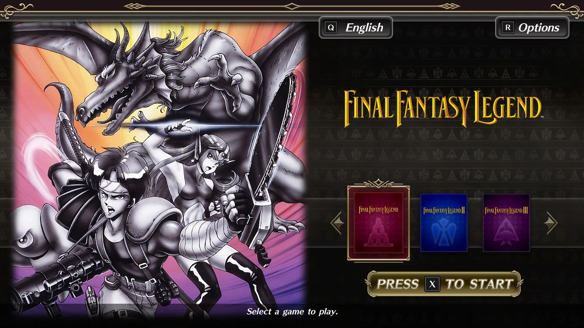 Изображение игры: COLLECTION of SaGa FINAL FANTASY LEGEND
