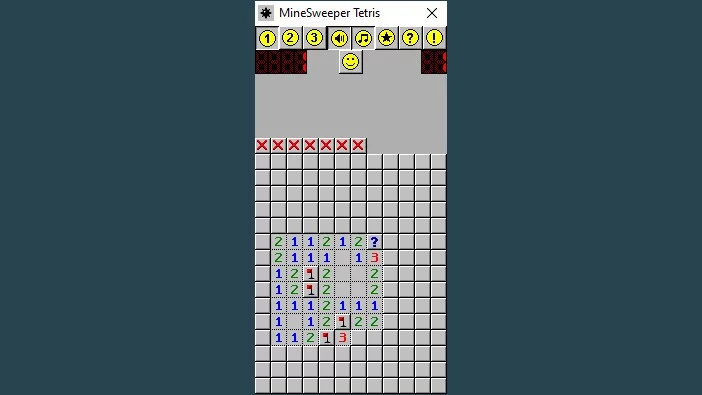 Изображение игры: MineSweeper Tetris