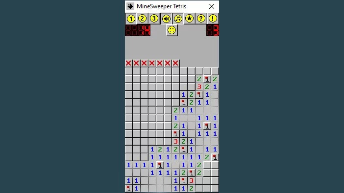 Изображение игры: MineSweeper Tetris