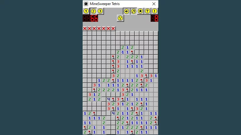Изображение игры: MineSweeper Tetris