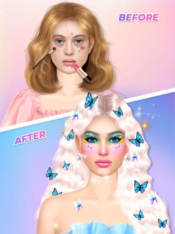 Изображение игры: Makeover Studio: Makeup Games