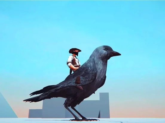 Изображение игры: Raven Crow Flight Simulator 3d