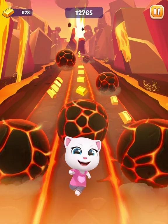 Изображение игры: Talking Tom Time Rush