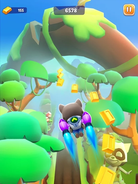 Изображение игры: Talking Tom Time Rush