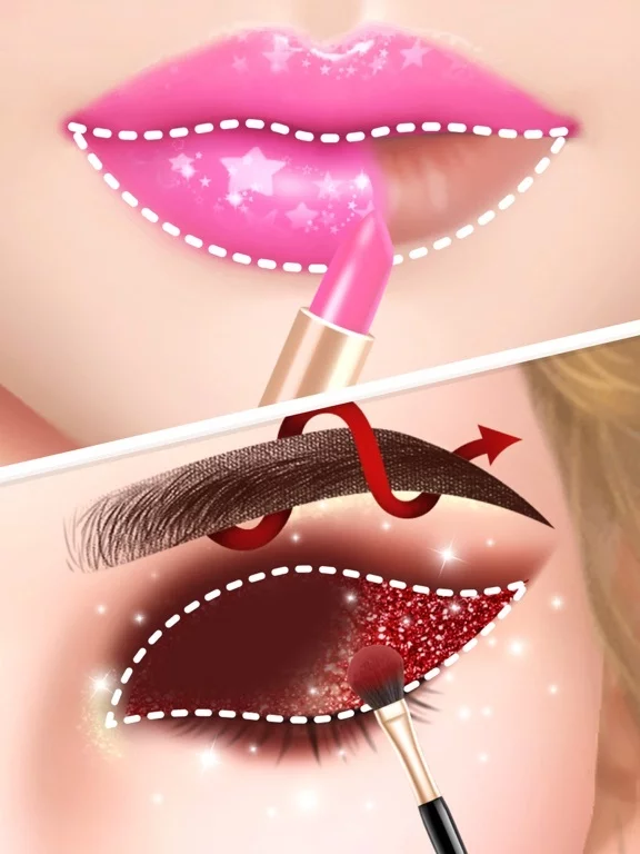 Изображение игры: Makeover Studio: Makeup Games