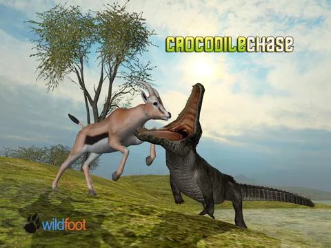 Изображение игры: Crocodile Chase Simulator