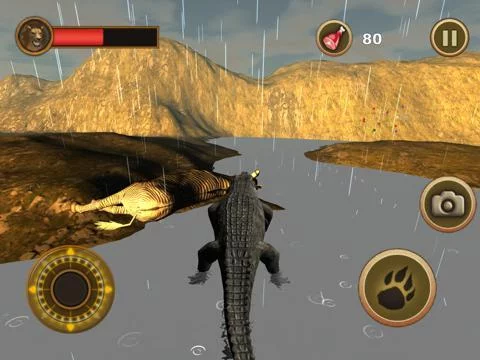 Изображение игры: Crocodile Chase Simulator
