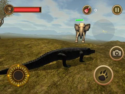 Изображение игры: Crocodile Chase Simulator