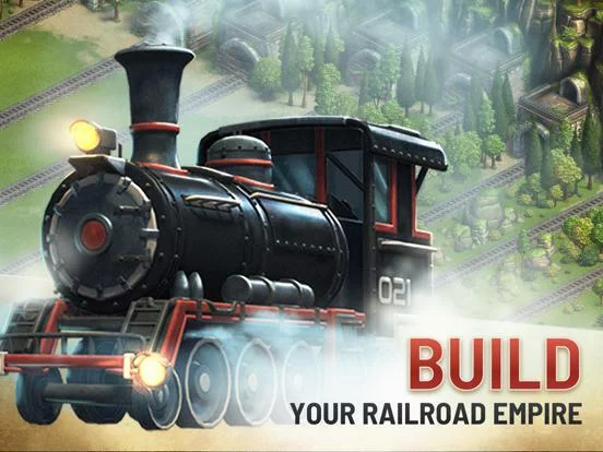 Изображение игры: Railroad Tycoon: Idle Game