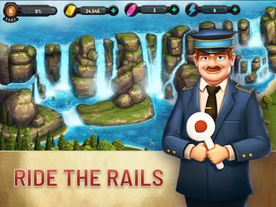 Изображение игры: Railroad Tycoon: Idle Game