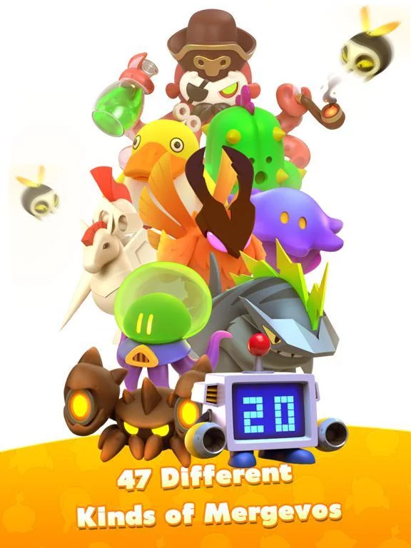 Изображение игры: MergEvo TD