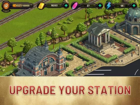 Изображение игры: Railroad Tycoon: Idle Game