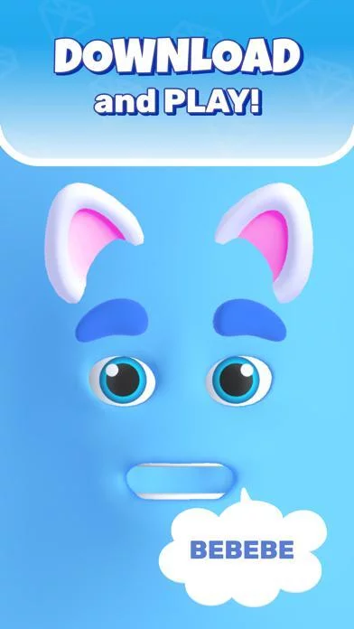 Изображение игры: My Talking Toy: virtual slime