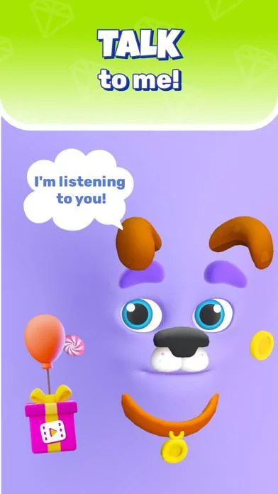 Изображение игры: My Talking Toy: virtual slime