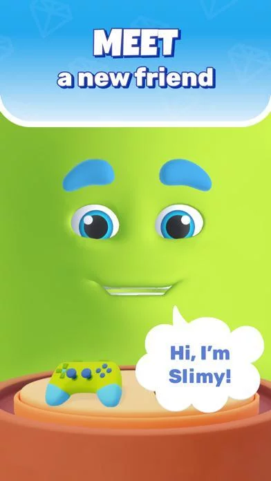 Изображение игры: My Talking Toy: virtual slime