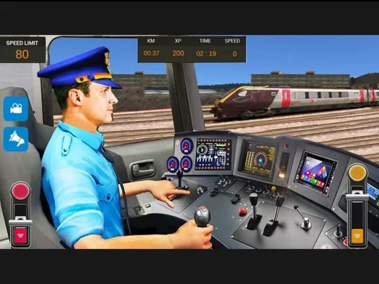 Изображение игры: City Train Driver Game 2020