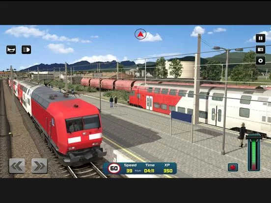 Изображение игры: City Train Driver Game 2020