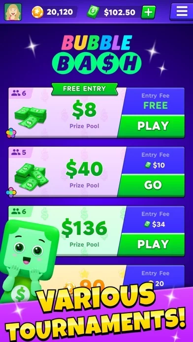 Изображение игры: Bubble Bash - Win Real Cash