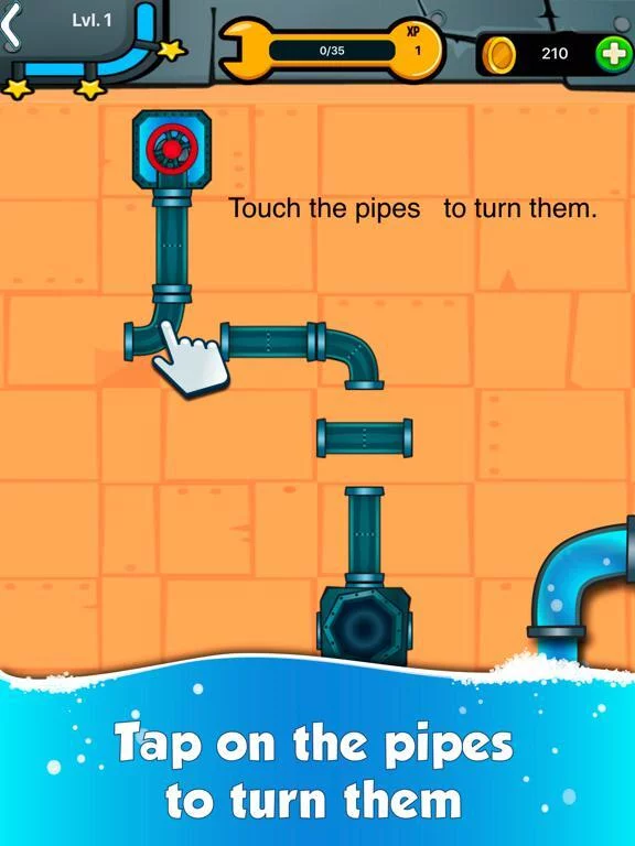 Изображение игры: Water pipes: pipeline
