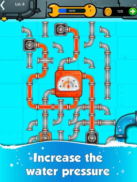 Изображение игры: Water pipes: pipeline