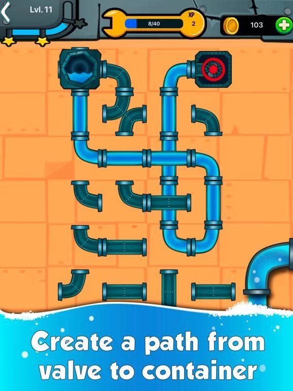 Изображение игры: Water pipes: pipeline