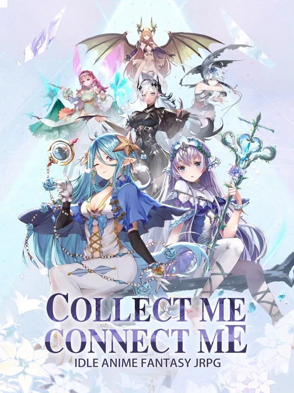 Изображение игры: Girls' Connect: Idle RPG